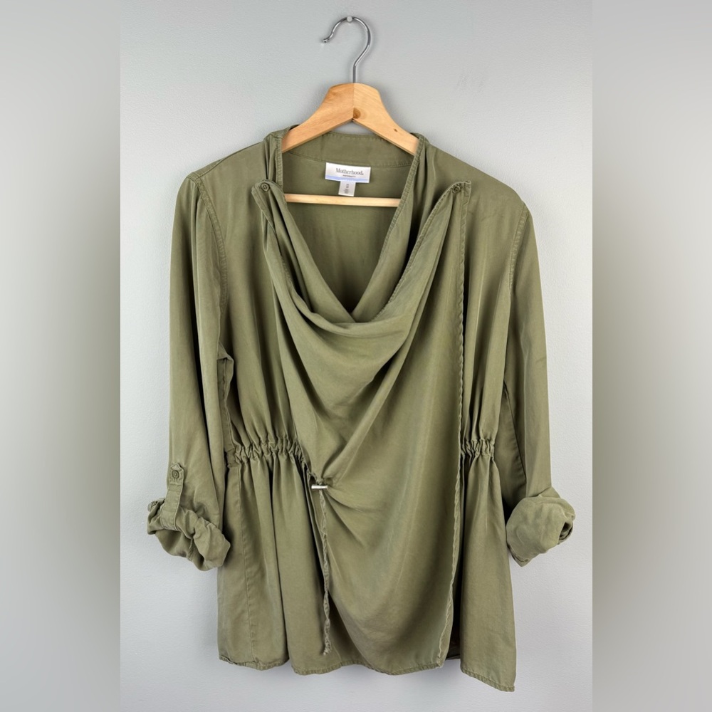 Motherhood Olive Nursing Jacket